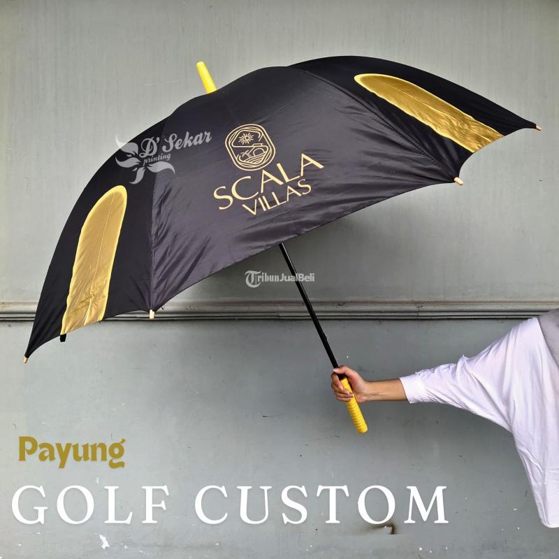 Payung Promosi Perusahaan Custom Logo - Garut