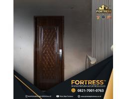 Fortress Pintu Rumah Baja Minimalis - Keerom