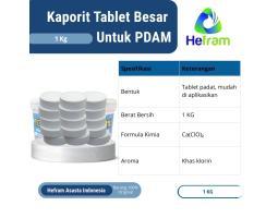 Kaporit Tablet Besar untuk PDAM 1Kg - Bogor