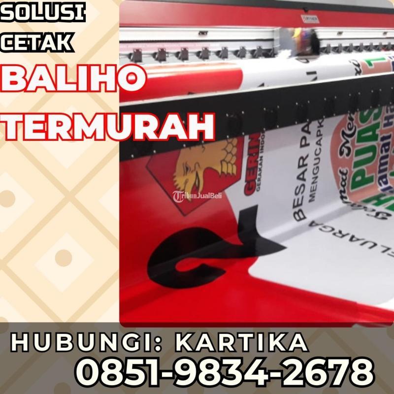 Cetak Baliho Kampanye di Sukolilo - Surabaya