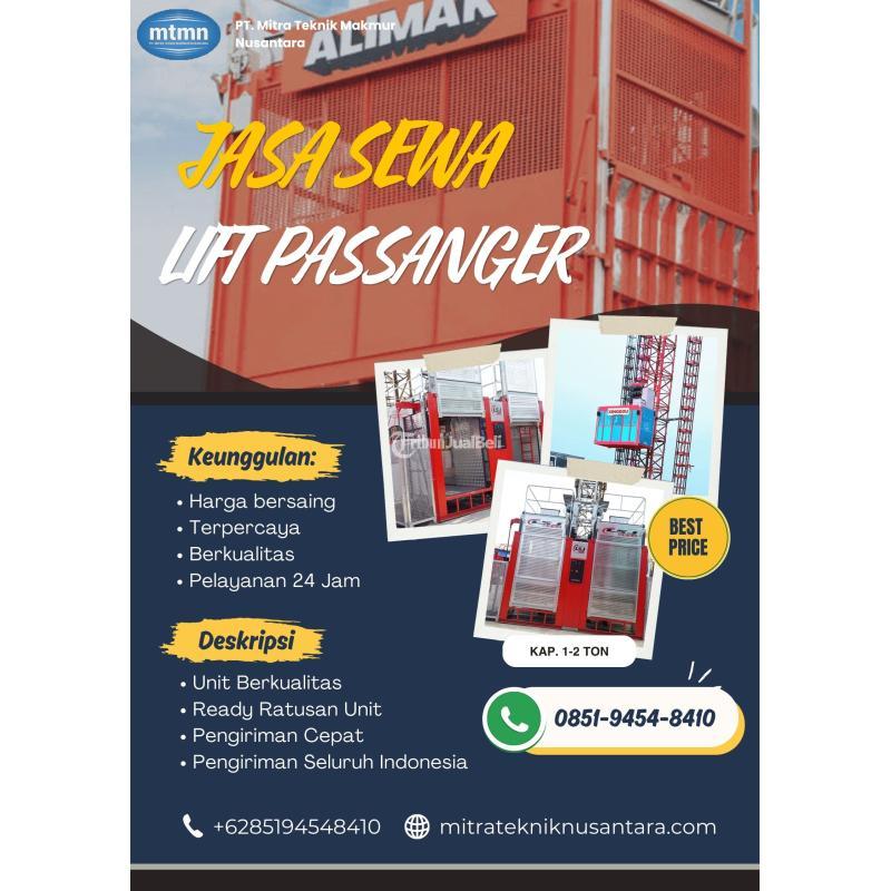 Jasa Sewa Lift Passenger. Pt. Mitra Teknik Makmur Nusantara - Surabaya