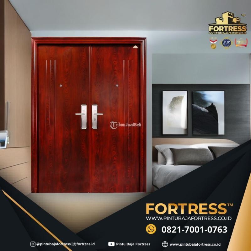 Megah Fortress Pintu Rumah 2 Pintu Baja - Jayapura