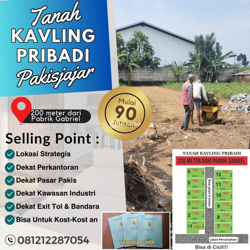 Dijual Tanah Kavling Siap Bangun di Pakisjajar Dekat Perkantoran SHM - Malang