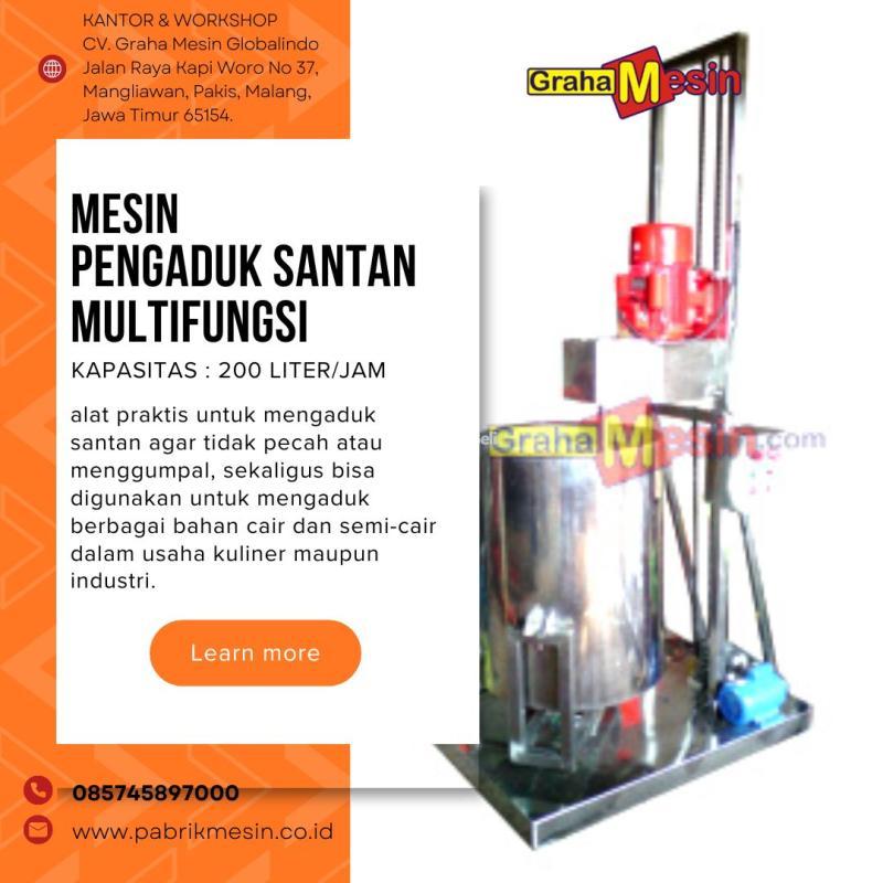 Mesin Pengaduk Santan Multifungsi Graha Mesin - Malang