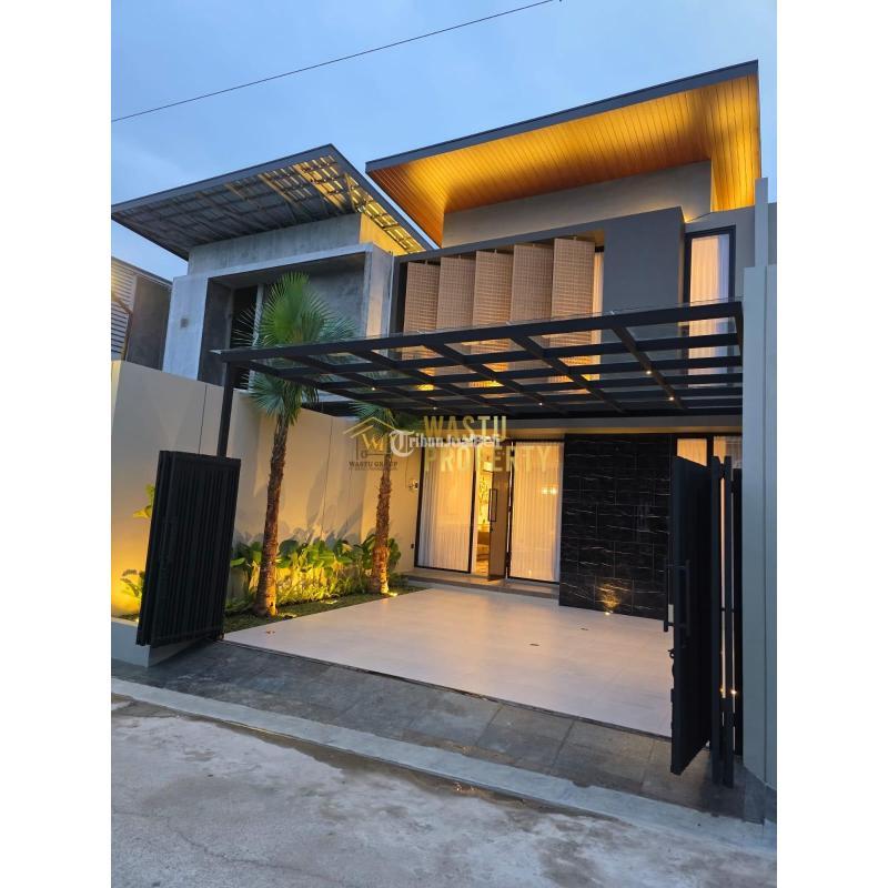 Dijual Rumah Modern Fully Furnished Dekat Kampus UPN Tipe 116 3KT 2KM SHM - Sleman