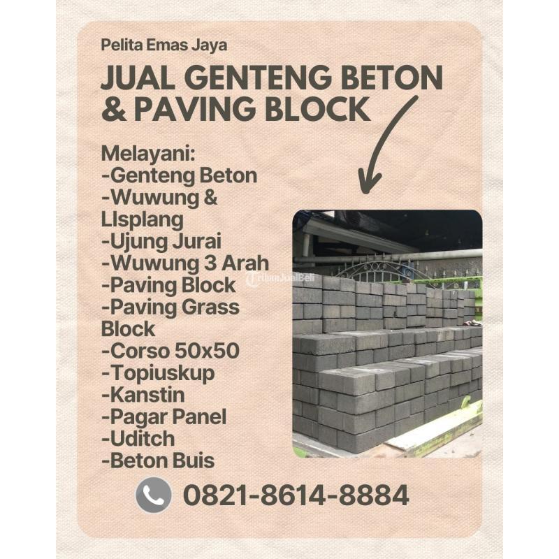 Paving Block dengan Desain Menarik - Malang