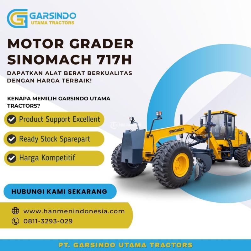 Motor Grader Sinomach 717H Tangguh di Semua Medan Proyek - Bandung 