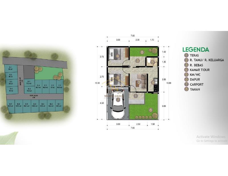 Dijual Rumah Siap Huni 2KT 1KM SHM, Dekat Kampus dan Fasilitas Umum - Bantul