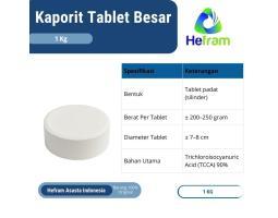 Kaporit Tablet Besar 1 Kg - Bogor