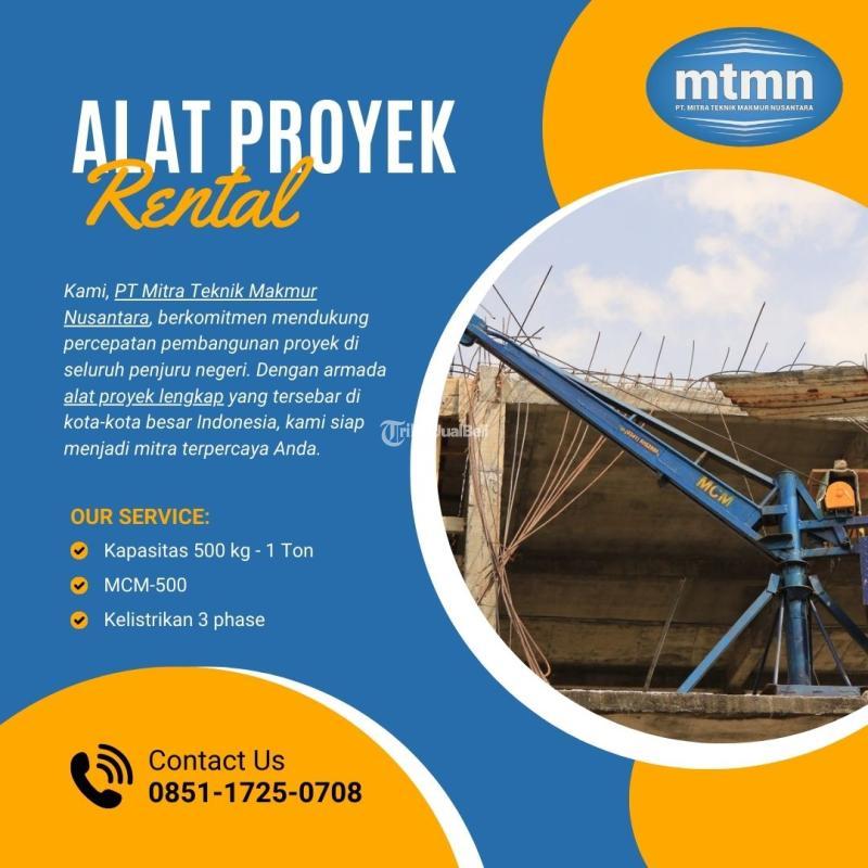 Rental Crane Mini Peralatan Konstruksi Terpercaya - Cilegon 