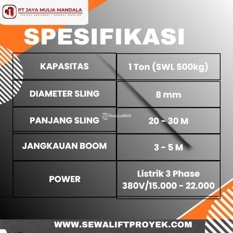 Sewa Mini Crane - Malang