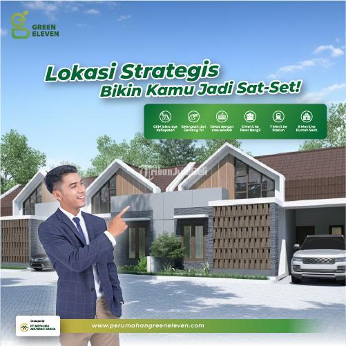 Dijual Rumah, Tipe 45, 2KT, 1KM, HGB, Perumahan Murah, Paling Strategis, Green Eleven - Pasuruan
