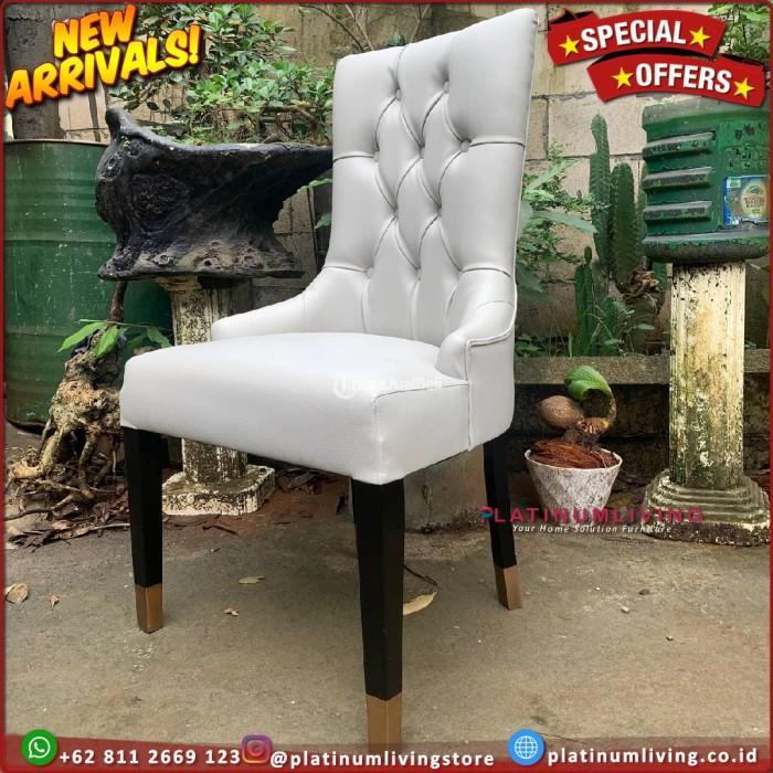 Produsen Kursi Makan Jati, Kursi Makan Jati Full Busa, Kursi Makan Klasik Busa, Niceliving Furniture - Jepara