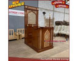 Produsen Mimbar Masjid, Podium Minimalis, Nice Living Furniture - Jepara