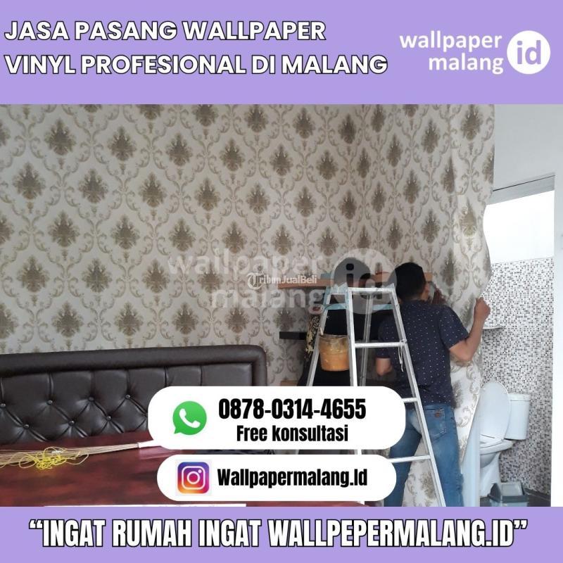 Jasa Pasang Wallpaper Vinyl Profesional - Malang Kota