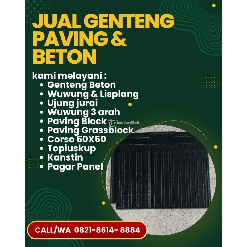 Jangan Lewatkan Genteng Beton Press Terbaru Agar Atap Selalu Aman - Malang