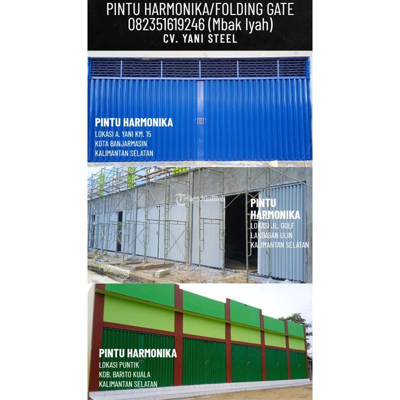 Pembuatan Pintu Harmonika Murah Bagus - Palangka Raya