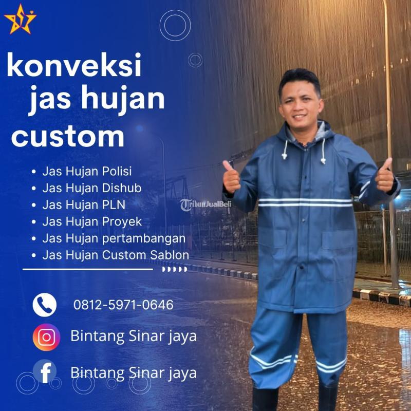 Konveksi Jas Hujan Custom - Sidoarjo
