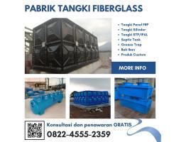 Tangki Fiberglass Tidak Harus Besar, Yang Penting Bisa Diandalkan -  Tomohon