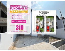 Dijual Rumah Tipe 36 2KT 1KM Legalitas SHM Siap Huni - Sukoharjo 