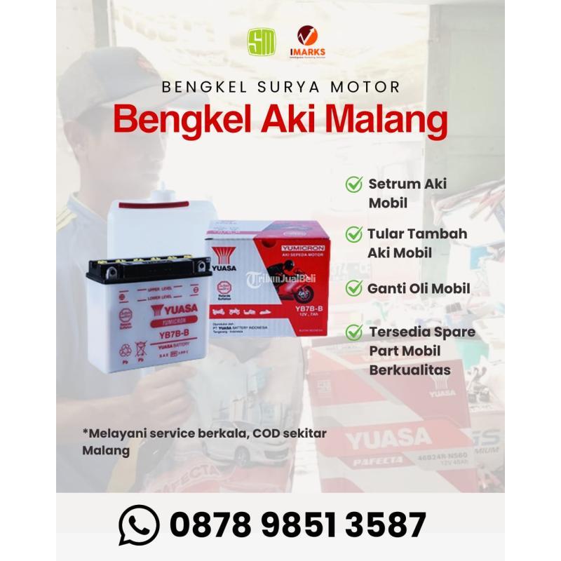 Aki Mobil Terdekat di Wagir Surya Motor - Malang