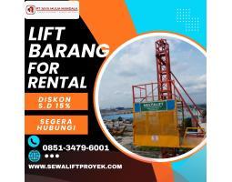 Sewa Lift Barang Angkut Mudah untuk Proyek Renovasi - Badung
