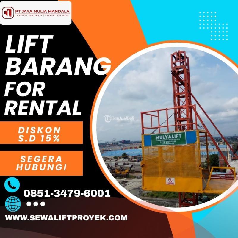 Sewa Lift Barang Angkut Mudah untuk Proyek Renovasi - Badung