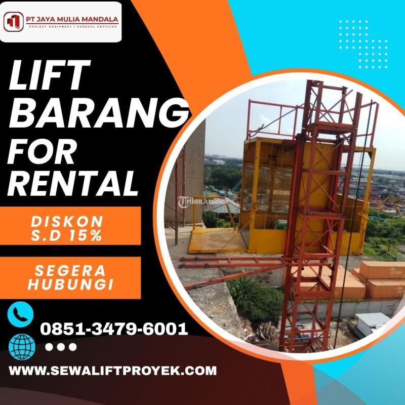 Sewa Lift Barang Bekasi Untuk Proyek, Bangunan, Pindahan - Buleleng
