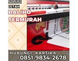 Cetak Baliho Kampanye di Wiyung - Surabaya