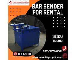Sewa Bar Bender untuk Proyek Mudah, Cepat, Hemat - Jembrana Mudah