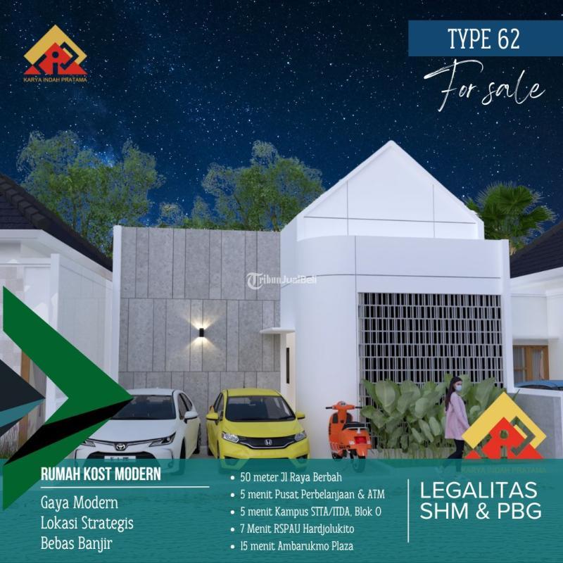 Dijual Kost dekat Kampus ITDA, RS Harjolukito 10 Menit Atma Jaya UPN Seturan Tipe 62 - Sleman