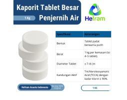 Kaporit Tablet Besar Penjernih air 1Kg - Bogor