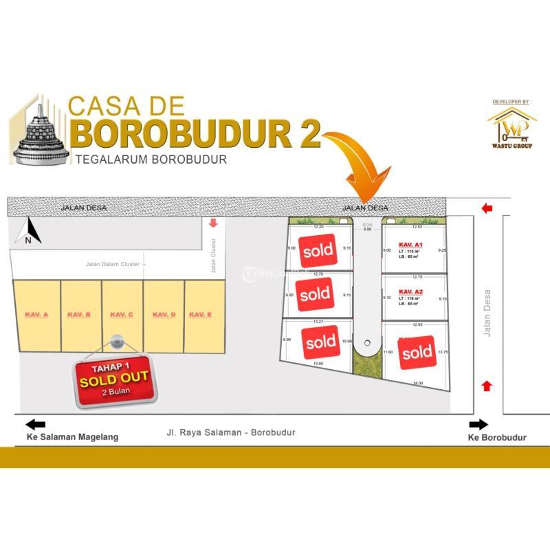 Dijual Rumah Joglo 3KT 2KM SHM Dalam Perumahan Di Borobudur - Magelang