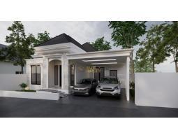 Dijual Rumah Besar Deisgn Classic, Tanah Luas Dan Strategis, View Sawah - Sleman