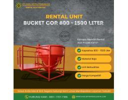 Sewa Bucket Cor Kapasitas 800-1500 Liter - Demak 