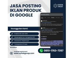 Jasa Posting Iklan Produk di Google - Malang
