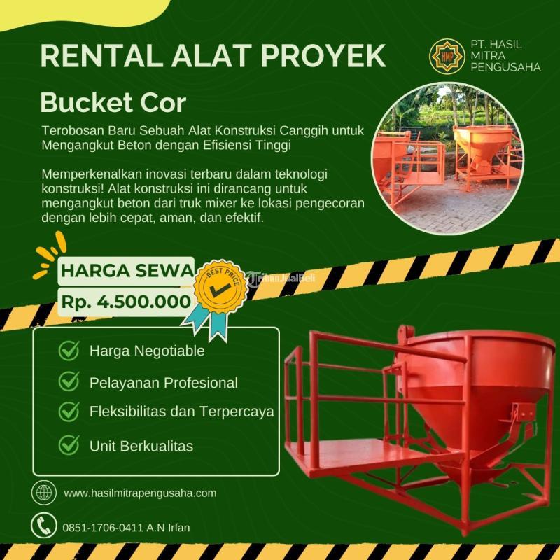 Sewa Bucket Cor 800L - 1500L - Aceh Barat