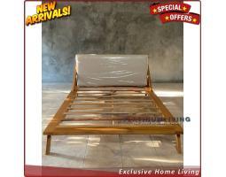 Produsen Tempat Tidur Jati, Dipan Jati Modern Minimalis, Niceliving Furniture - Jepara