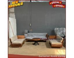 Produsen Kursi Sofa Tamu Trembesi Solid, Sofa Tamu Kayu Suar, Niceliving Furniture - Jepara