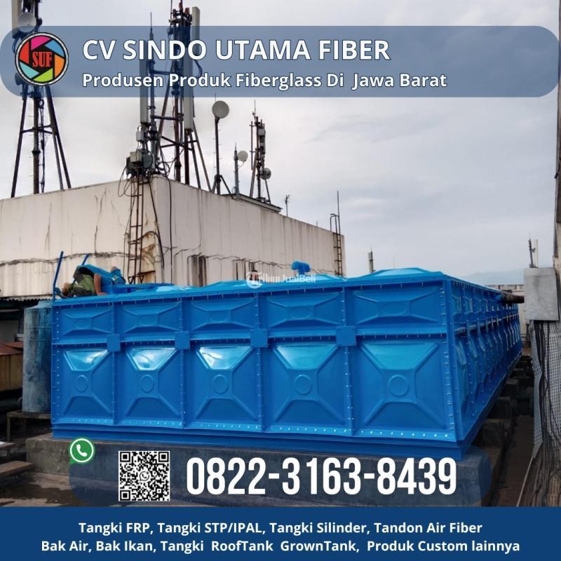 Tangki Frp Kotak Umur Pakai Extra Panjang - Bandung Barat