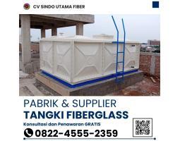 Tangki Fiberglass Air Nggak Tumpah, Duit Nggak Terbuang - Padang