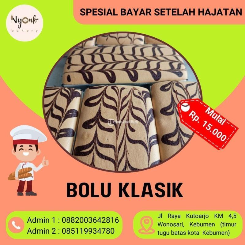 Cake Klasik Pandan, Bolu Gulung Pandan, Krumpul Hematos, Jajanan - Kebumen