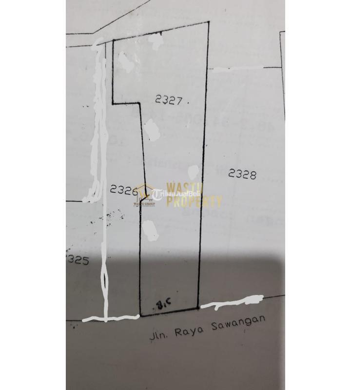 Dijual Tanah Strategis Luas 378m2 SHMDi Pinggir Jalan Raya Sawangan - Depok