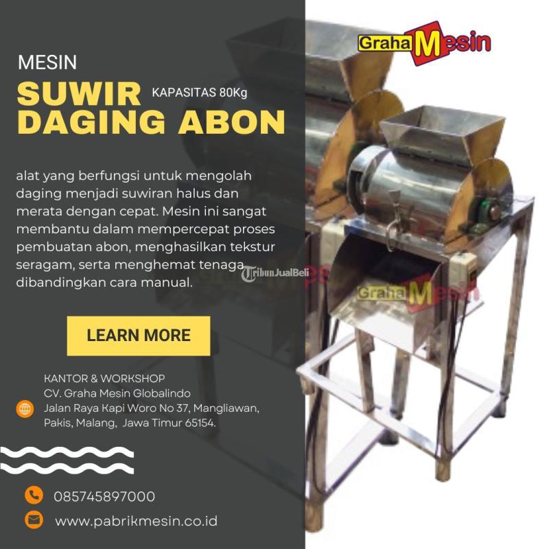 Mesin Suwir Daging Abon Graha Mesin - Malang