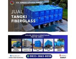 Sedia Tandon Air Bersih FRP Kotak, Tangki Fiber FRP - Garut