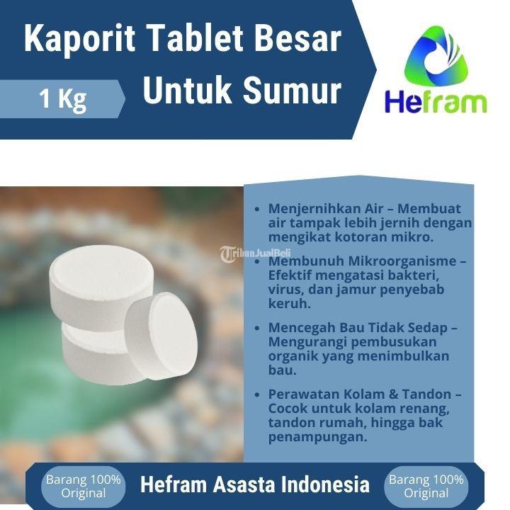Kaporit Tablet Besar Untuk Sumur 1Kg - Bogor