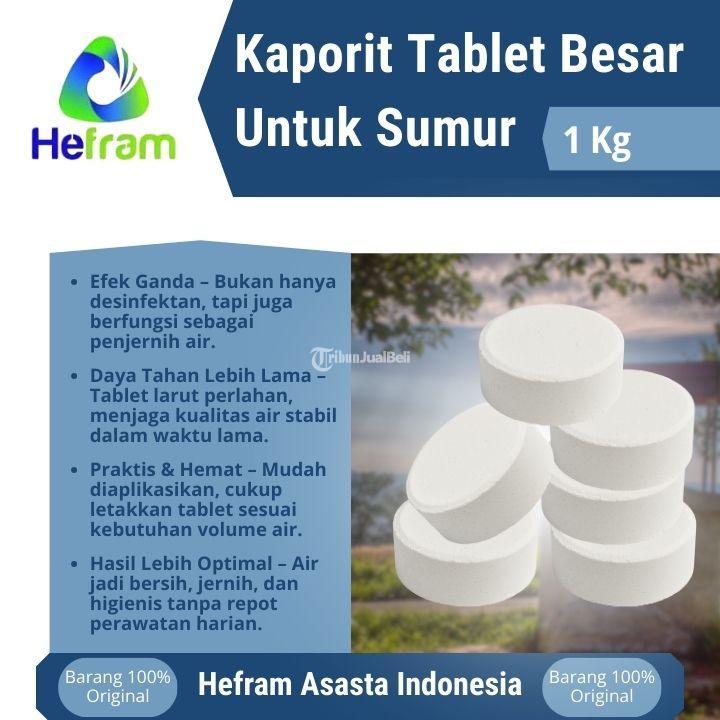 Kaporit Tablet Besar Untuk Sumur 1Kg - Bogor
