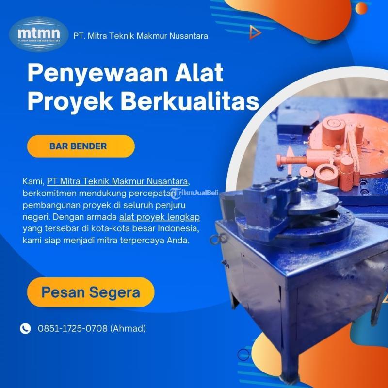 Sewa Bar Bender Bandung  Mesin Tekuk Besi 8-42 mm, Daya Kuat dan Stabil - Bandung Kota