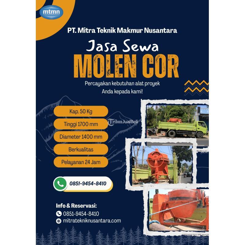 Rental Molen Cor Kapasitas 50 Kg - Surakarta