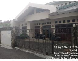 Dijual RUmah Murah Tanah Luas SHM Cash Only di H.Damong , Cipedak - Jakarta Selatan